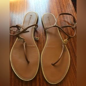Tory Burch Brown/Tan Sandals
